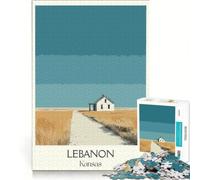 Puzzle 1000 pièces pour Adolescents Liban KS Art, Jeu éducatif, activités Amusantes à la Maison, renforce Les Liens Amoureux 38x52cm