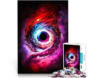 Puzzle 1000 pièces pour Adolescents L'œil de Dieu Entraînez Votre Cerveau et Vos Mains Renforcer l'amour Entre Les Couples 52x38cm