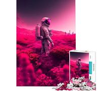 Puzzle 1000 pièces pour Adolescents L'Odyssée de l'espace Jeux relaxants Jouet addictif pour cultiver la Patience Découpe de précision (Dimensions 38x26cm)