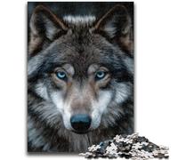 Puzzle 1000 pièces pour Adolescents Loup 1000 pièces pour Adolescents, Relax Games est Un pour Toute la Famille (50x75cm)