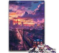 Puzzle 1000 pièces pour Adolescents Magnifique Paysage de rêve pour Les 14 Ans et Plus Jouet éducatif intellectuel décompressant Excellent Cadeau 26x38cm