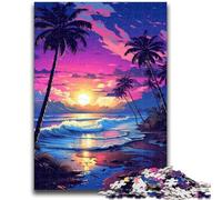 Puzzle 1000 pièces pour Adolescents, Magnifiques paysages de plages, 1000 pièces pour Adultes, Jeux éducatifs, décoration Murale, Cadeaux d'anniversaire et de Noël Uniques, 38x26cm