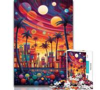 Puzzle 1000 pièces pour Adolescents, Magnifiques paysages de plages, Cadeaux pour Adolescents, Jouets de Jeu, Cadeau d'anniversaire, Cadeaux 26x38cm