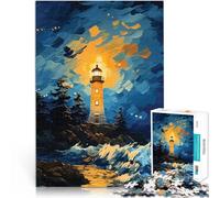Puzzle 1000 pièces pour Adolescents Mercusuar Beach mer Entraînez Votre Cerveau et Vos Mains Collection d'artistes, Beaux-Arts 26x38cm