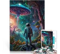 Puzzle 1000 pièces pour Adolescents Merveilles cosmiques OVNI Entraînez Votre Cerveau et Vos Mains Une œuvre d'art 38x52cm