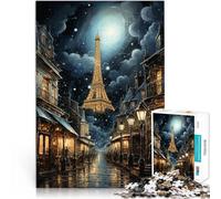 Puzzle 1000 pièces pour Adolescents Merveilleuse Nuit Entraînez Votre Cerveau et Vos Mains Cadeau d'anniversaire 38x26cm