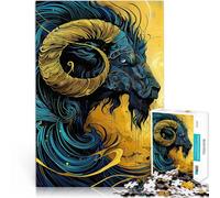 Puzzle 1000 pièces pour Adolescents Minotaure emblématique Jouets de Divertissement Familial Bon Cadeau 75x50cm