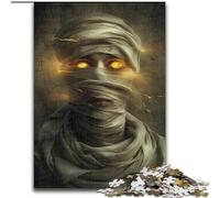 Puzzle 1000 pièces pour Adolescents Momie Zombie, pour Les 14 Ans et Plus Décoration d'intérieur comme Cadeau pour Toute la Famille et Les Amis (Taille 50x75cm)