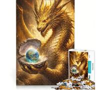 Puzzle 1000 pièces pour Adolescents Mon Monde Mon Huître Jeu Impossible défi Difficile Cadeau d'anniversaire Unique 38x26cm