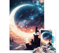 Puzzle 1000 pièces pour Adolescents Mon Voyage Jeu éducatif défi Jeu Impossible idée Cadeau d'anniversaire (50x75cm)