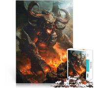 Puzzle 1000 pièces pour Adolescents Monstre Sauvage Jeux éducatifs Décoration d'intérieur Convient pour la décoration de Bureau 38x26cm