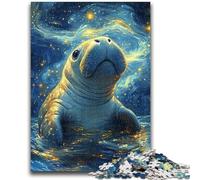 Puzzle 1000 pièces pour Adolescents Morse sous Les étoiles, Jouets éducatifs et Amusants à la Maison, Cadeau d'anniversaire, Cadeau de Voyage 26x38cm