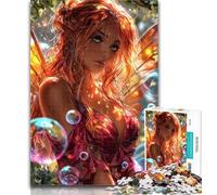 Puzzle 1000 pièces pour Adolescents, Motif Fille Sombre, idéal comme Cadeau, Jeu éducatif, Anti-Stress, pour renforcer l'amour Entre Couples, 26x38cm