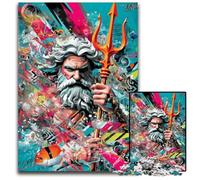Puzzle 1000 pièces pour Adolescents, Motif Graffiti de Film, Puzzle en Carton, intéressant pour réduire Le Stress, idées Cadeaux pour Les 14 Ans et Plus 26x38cm