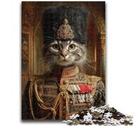 Puzzle 1000 pièces pour Adolescents, Motif léopard Noir et Jungle, Anti-Stress, défi Difficile, à Offrir en Cadeau à Toute la Famille, 50x75cm