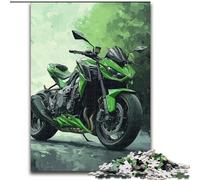 Puzzle 1000 pièces pour Adolescents, Moto Cool, Jeu Stimulant, décoration Murale, Cadeaux d'anniversaire et de Noël Uniques (Taille 50x75cm)