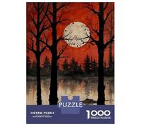 Puzzle 1000 Pièces pour Adolescents Mountain Peak and River Puzzle pour Adultes Jeu Familial Anti-Stress Cadeaux d'anniversaire Et Cadeaux Uniques 38x26cm/1000pcs