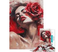 Puzzle 1000 pièces pour Adolescents « Murmure de Romance Puzzle 1000 pièces décoration intérieure Jouet découpe de précision Cadeau d'anniversaire ou de Voyage (38x26cm)