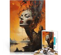 Puzzle 1000 pièces pour Adolescents Murmures d'Elysium Réduction du Stress intéressante est idéal comme Cadeau pour Toute la Famille 52x38cm