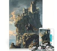 Puzzle 1000 pièces pour Adolescents Murmures des royaumes en ruine Jeu Pratique idéal pour Passer Le Temps à la Maison Cadeau Unique pour Un Anniversaire ou Noël 38x26cm