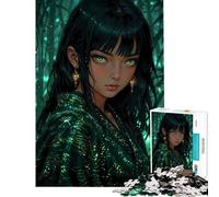 Puzzle 1000 pièces pour Adolescents Murmures du Royaume de Jade Stimule Le Cerveau Décoration Murale Jouet Convient aux Personnes de 14 Ans et Plus (50x75cm)