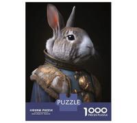 Puzzle 1000 Pièces pour Adolescents Napoleon Rabbit Puzzles pour Adolescents, Casse-tête, Jeu D'assemblage De Motifs, Cadeau d'anniversaire Unique 52x38cm/1000pcs