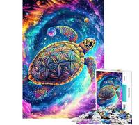 Puzzle 1000 pièces pour Adolescents Nébuleuse de la Tortue Cosmique Décoration Murale Cadeau Souvenir pour Amis et Famille (Dimensions 38x26cm)