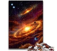 Puzzle 1000 pièces pour Adolescents, nébuleuse de la Voie lactée, Jeu de Quiz, décoration Murale, Cadeaux d'anniversaire et de Noël Uniques (75x50cm)