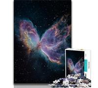 Puzzle 1000 pièces pour Adolescents Nébuleuse des Papillons, idéal comme Cadeau pour Toute la Famille Convient aux Enfants de 14 Ans et Plus (Taille 75x50cm)