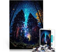 Puzzle 1000 pièces pour Adolescents Nuit céleste Jeux éducatifs Décoration d'intérieur Renforcer l'amour Entre Les Couples 38x26cm
