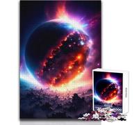 Puzzle 1000 pièces pour Adolescents « Odyssée Cosmique » - Jeu au Design Magnifique pour Un Anniversaire - Dimensions : 38x26cm