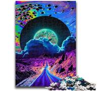 Puzzle 1000 pièces pour Adolescents Over The Horizon pour 14 Ans et Plus Jeu de défi Unique Jeux en Famille Cadeaux d'anniversaire de Noël 50x75cm