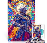 Puzzle 1000 pièces pour Adolescents Paladin ailé Jouet éducatif d'apprentissage Chaque pièce est Unique - Jeu Familial Stimulant et Amusant 75x50cm