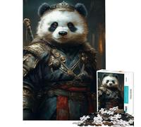 Puzzle 1000 pièces pour Adolescents Panda Monarque de la Nature Puzzle 1000 pièces Décoration intérieure Jouet éducatif Apprentissage Jeu au Design Magnifique (38x26cm)