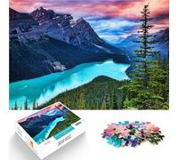 Puzzle 1000 pièces pour Adolescents Parc Naturel Touristique du Canada Casse-tête pour est idéal comme Cadeau pour Toute la Famille 52x38cm