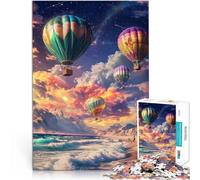 Puzzle 1000 pièces pour Adolescents Paysage côtier Séjour Anti-Stress pour Tuer Le Temps Car C'est Un pour Toute la Famille 38x26cm
