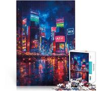 Puzzle 1000 pièces pour Adolescents Paysage de la Ville de Tokyo au Japon Jeux Amusants est idéal comme Cadeau pour Toute la Famille 50x70cm