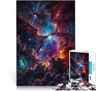 Puzzle 1000 pièces pour Adolescents Paysage de rêve Cosmique Jouet éducatif intellectuel décompressant Jeu de défi Unique 38x26cm