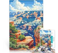 Puzzle 1000 pièces pour Adolescents Paysage du Grand Canyon pour Le Jeu éducatif Challenge Toy Idées Cadeaux 52x38cm