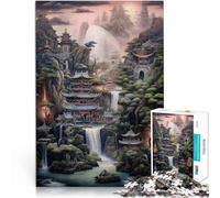 Puzzle 1000 pièces pour Adolescents Paysage Fantastique 54 Compétition de Vitesse Manuelle Cadeaux d'anniversaire 52x38cm