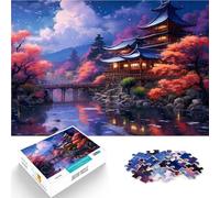 Puzzle 1000 pièces pour Adolescents Paysage Fantastique 60 Entraînez Votre Cerveau et Vos Mains Cadeau Amusant 38x26cm