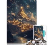 Puzzle 1000 pièces pour Adolescents, Paysage Fantastique, Jeu Stimulant et Familial avec des pièces entièrement emboîtables de Formes aléatoires (75x50cm)