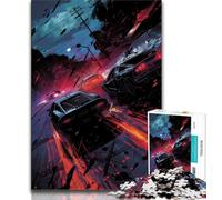 Puzzle 1000 pièces pour Adolescents Paysage Infernal Puzzles pour Adultes Jouets éducatifs Jeux familiaux Cadeaux d'anniversaire Uniques 75x50cm