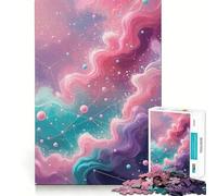 Puzzle 1000 pièces pour Adolescents,Paysage onirique céleste,découpe Nette,activité Manuelle,Exercice Mental,Jeu Amusant et Relaxant,activité d'anniversaire (38x26cm)