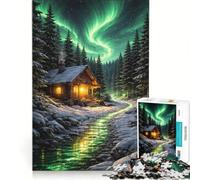 Puzzle 1000 pièces pour Adolescents Paysage scandinave Jeux éducatifs Assemblage de Motifs Collection d'artistes Beaux-Arts 38x26cm