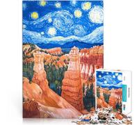 Puzzle 1000 pièces pour Adolescents Paysages et Symboles de beauté à Travers Les 40 États-Unis Jouets de Jeu Idées Cadeaux 75x50cm