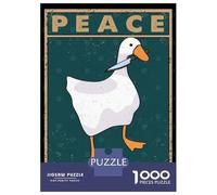 Puzzle 1000 Pièces pour Adolescents Peace Was Never an Option Puzzle pour Adolescents - Jeu Manuel - Décoration Parfaite - Idéal comme Cadeau 52x38cm/1000pcs