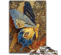 Puzzle 1000 pièces pour Adolescents, Peinture à l'huile de Papillons, Jeu de réflexion pour Les 14 Ans et Plus, Meilleur Cadeau pour Adultes et Adolescents 50x75cm
