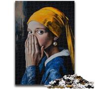 Puzzle 1000 pièces pour Adolescents, peintures célèbres, Jeu Stimulant, idéal comme Cadeau pour Toute la Famille, 26x38cm