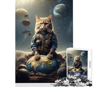 Puzzle 1000 pièces pour Adolescents « Perdus dans l'espace » Jeu Anti-Stress Idée Cadeau Collection Artistes Format 38x52cm